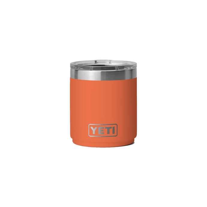 YETI Rambler 10 OZ Stackable Lowball in the color High Desert Clay. 
