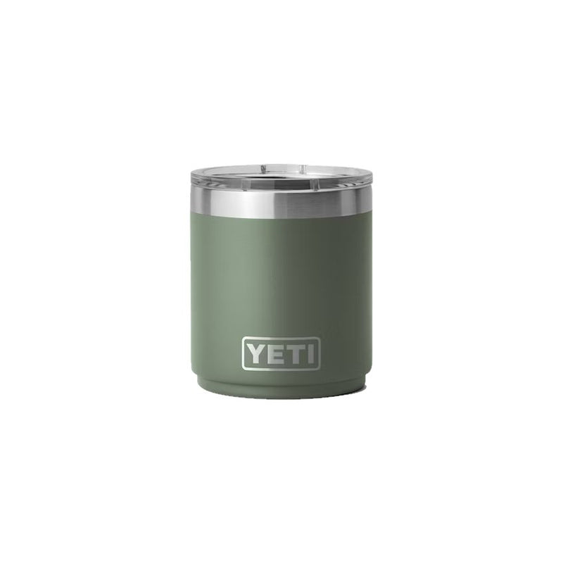 Load image into Gallery viewer, YETI Rambler 10 OZ Stackable Lowball in the color Camp Green.
