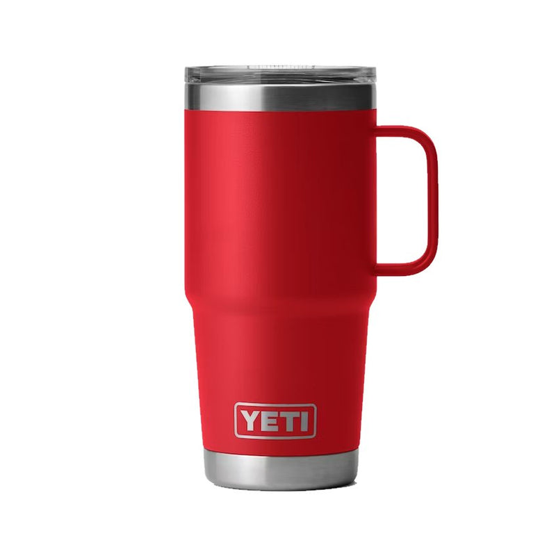 Load image into Gallery viewer, YETI Rambler 20 oz Travel Mug with Stronghold Lid in the color Rescue Red
