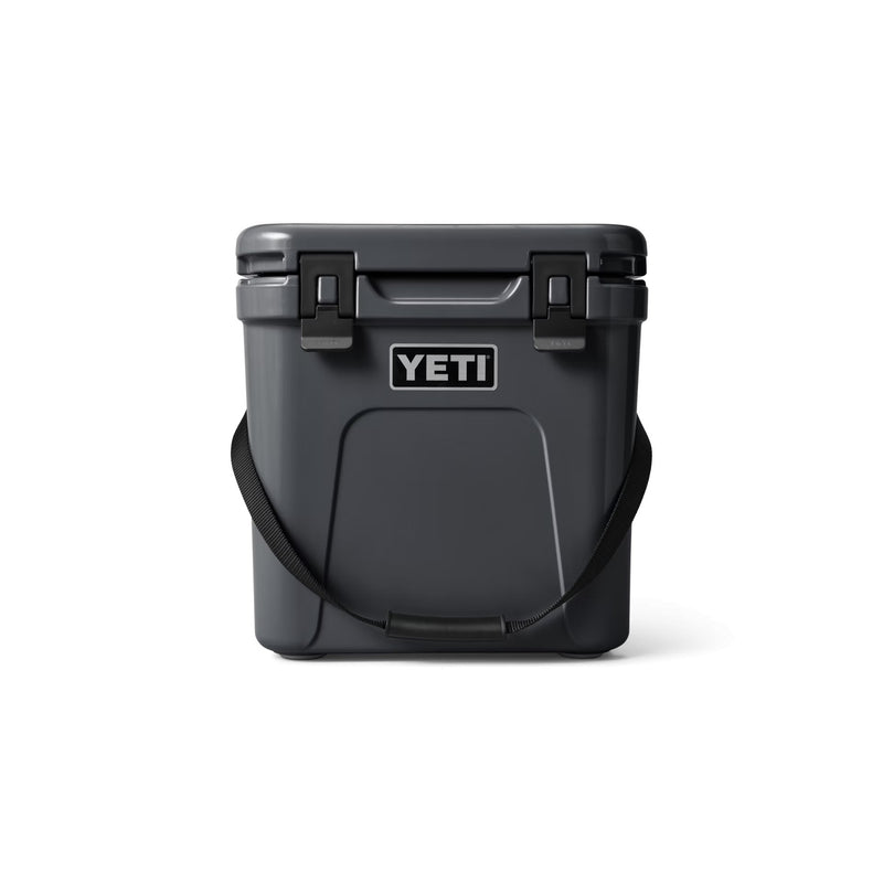 Load image into Gallery viewer, YETI Roadie 24 Cooler Hard Cooler in the color Charcoal.
