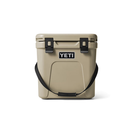 YETI Roadie 24 Cooler Hard Cooler in the color Tan.