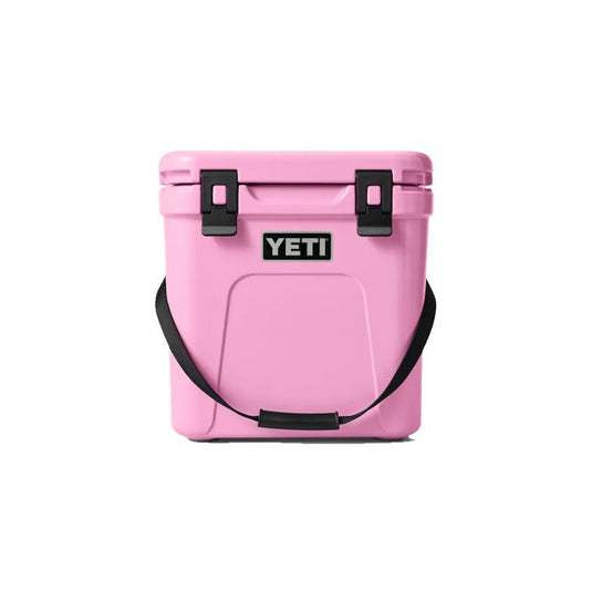 YETI Roadie 24 Cooler Hard Cooler in the color Power Pink.