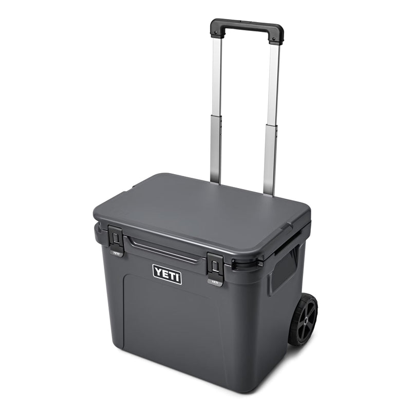 Load image into Gallery viewer, YETI Roadie 60 Wheeled Cooler Hard Cooler in the color Charcoal
