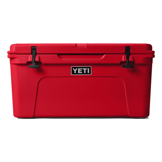Yeti Tundra 65 Hard Cooler Hard Cooler in the color Rescue Red.