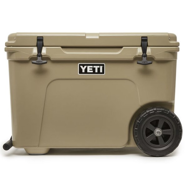 Load image into Gallery viewer, YETI Tundra Haul Cooler Hard Cooler in the color Tan.
