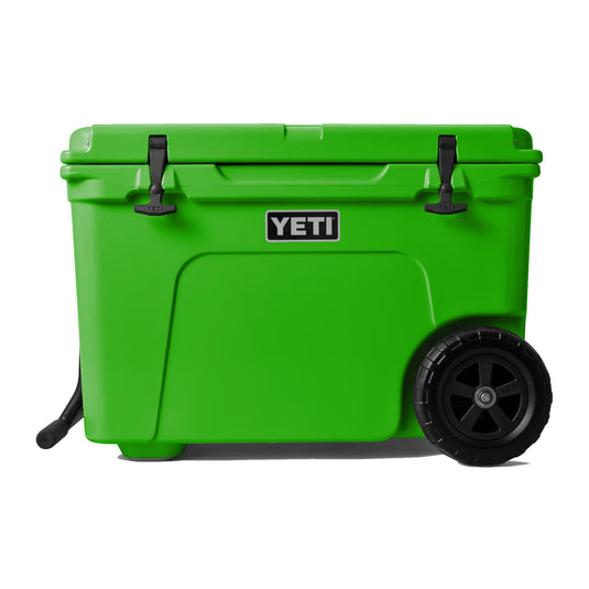 YETI Tundra Haul Cooler Hard Cooler in the color Canopy Green.